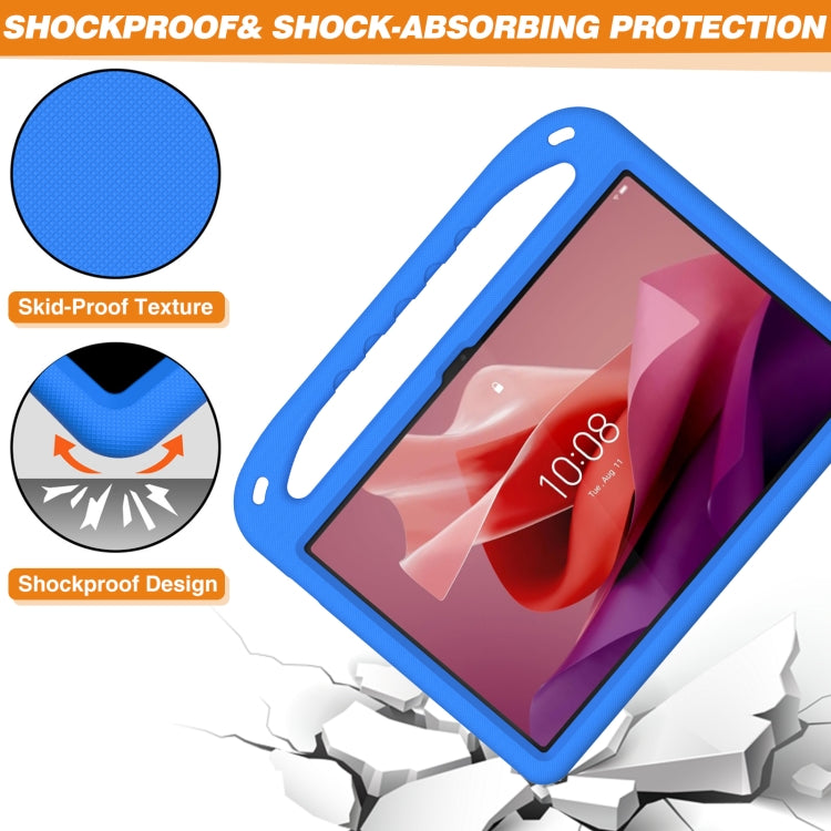For Lenovo Tab P12 12.7 Handle Portable EVA Shockproof Tablet Case(Blue) - Lenovo by PMC TechLife | Online Shopping South Africa | PMC TechLife | Buy Now Pay Later Mobicred