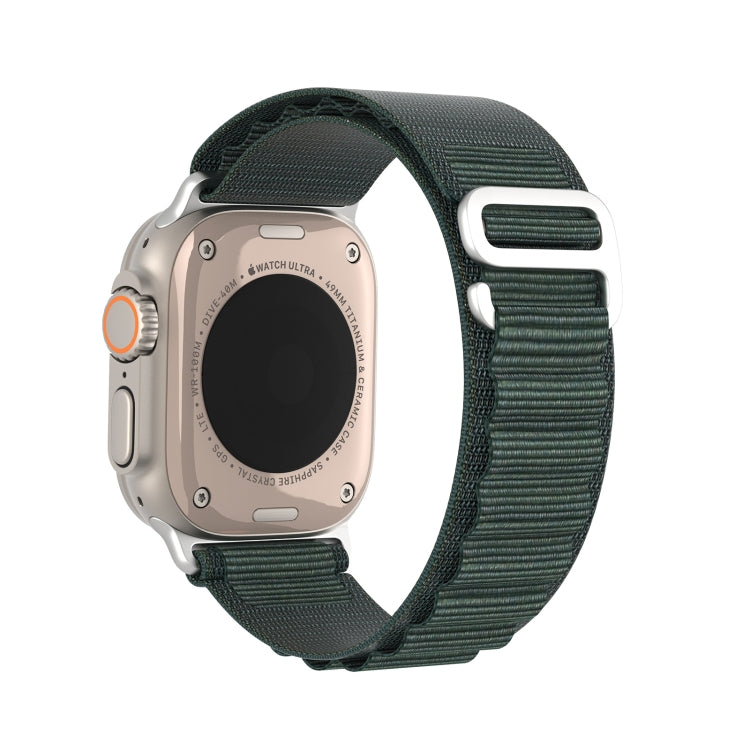 For Apple Watch Series 2 42mm DUX DUCIS GS Series Nylon Loop Watch Band(Green) - free shipping - PMC Jewellery - Order now!
