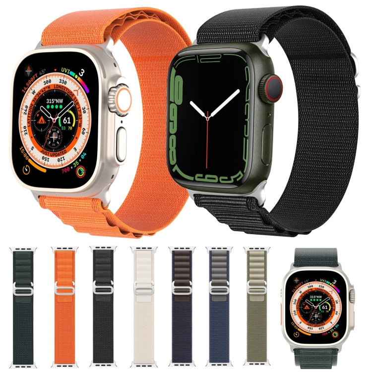 For Apple Watch Series 7 41mm DUX DUCIS GS Series Nylon Loop Watch Band(Starlight) - free shipping - PMC Jewellery - Order now!
