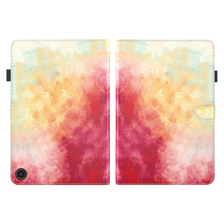 For Amazon Fire Max 11 Watercolor Pattern Flip Leather Tablet Case(Spring Cherry) - Amazon by PMC TechLife | Online Shopping South Africa | PMC TechLife | Buy Now Pay Later Mobicred