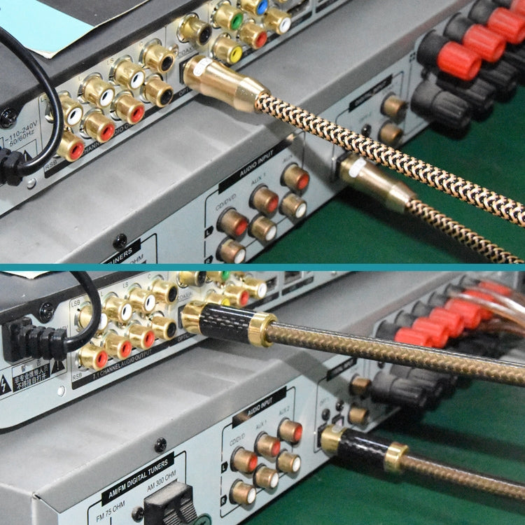 20m EMK OD6.0mm Gold-plated TV Digital Audio Optical Fiber Connecting Cable - free shipping - PMC Jewellery - Order now!