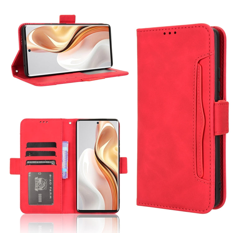 For Ulefone Note 17 Pro Skin Feel Calf Texture Card Slots Leather Phone Case(Red) - Ulefone Cases by PMC Jewellery | Online Shopping South Africa | PMC Jewellery | Buy Now Pay Later Mobicred