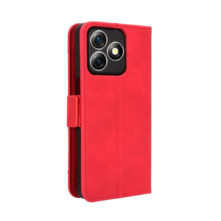 For Ulefone Note 18 Ultra Skin Feel Calf Texture Card Slots Leather Phone Case(Red) - Ulefone Cases by PMC Jewellery | Online Shopping South Africa | PMC Jewellery | Buy Now Pay Later Mobicred
