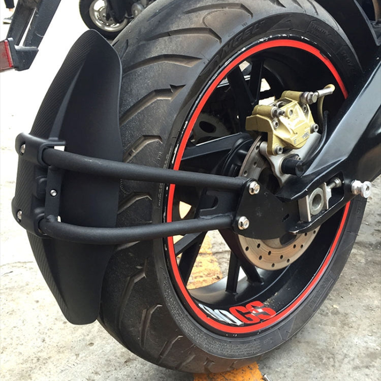 Motorcycle Stainless Steel Modified Rear Wheel Fender Dustproof Splash Flaps Mudguards Fender Guard, Style:C Style Foot - Others by PMC TechLife | Online Shopping South Africa | PMC TechLife | Buy Now Pay Later Mobicred