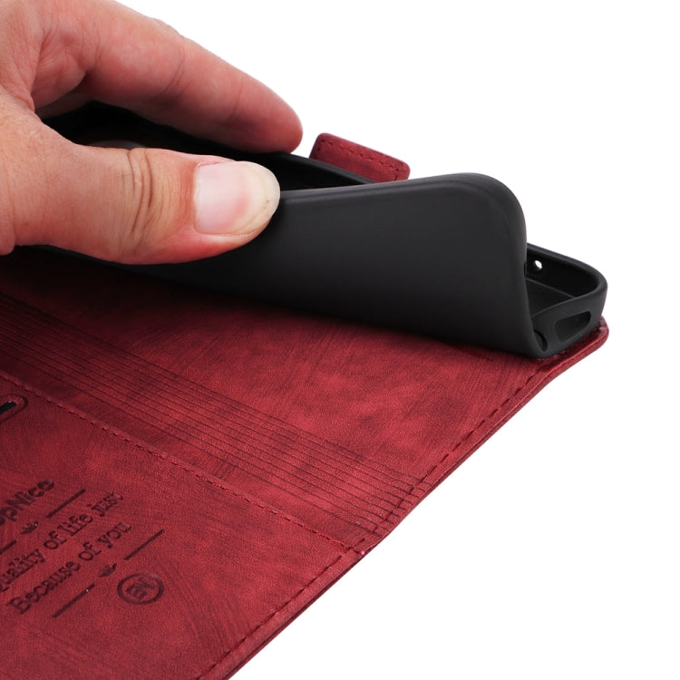 For Xiaomi Redmi K70 / K70 Pro 5G BETOPNICE Dual-side Buckle Leather Phone Case(Red) - Xiaomi Cases by BETOPNICE | Online Shopping South Africa | PMC Jewellery | Buy Now Pay Later Mobicred