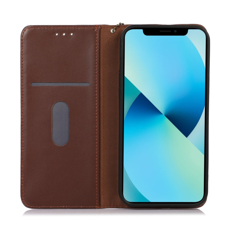 For Honor Play 60 Plus / 200 Smart KHAZNEH Nappa Top Layer Cowhide Leather Phone Case(Brown) - free shipping - PMC TechLife - Order now!