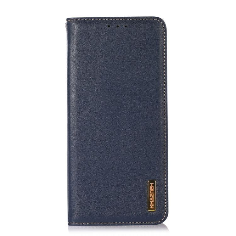 For Honor Play 60 Plus / 200 Smart KHAZNEH Nappa Top Layer Cowhide Leather Phone Case(Blue) - Honor Cases by PMC TechLife | Online Shopping South Africa | PMC TechLife | Buy Now Pay Later Mobicred
