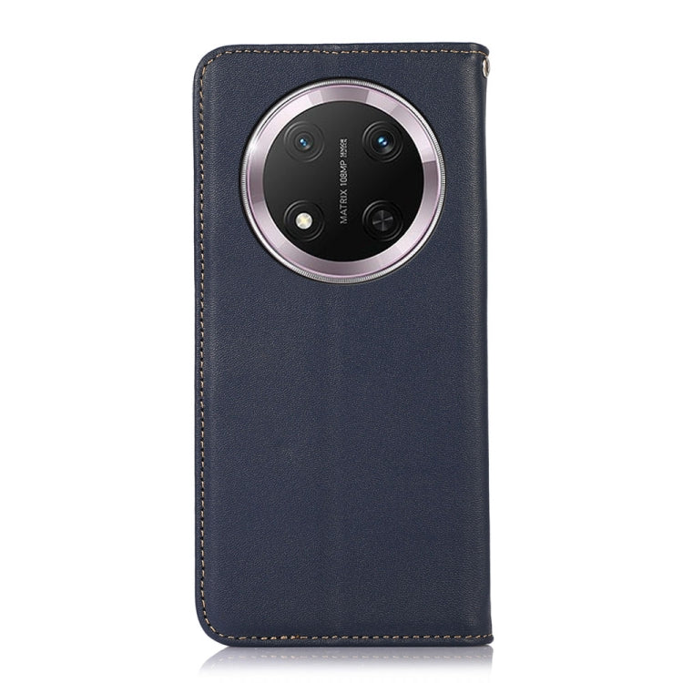 For Honor X9c 5G Global KHAZNEH Nappa Top Layer Cowhide Leather Phone Case(Blue) - Honor Cases by PMC TechLife | Online Shopping South Africa | PMC TechLife | Buy Now Pay Later Mobicred