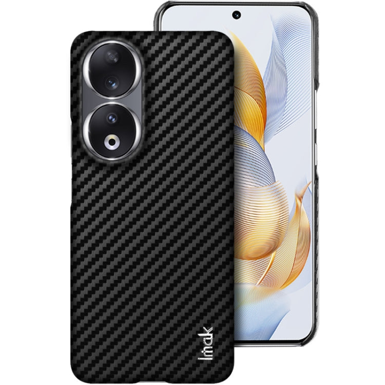 For Honor 90 5G imak Ruiyi Series PU + PC Phone Case(Carbon Fiber Texture) - Honor Cases by imak | Online Shopping South Africa | PMC TechLife | Buy Now Pay Later Mobicred