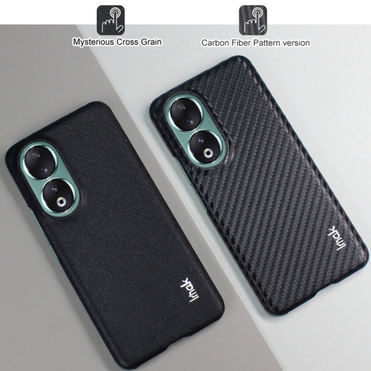 For Honor 90 5G imak Ruiyi Series PU + PC Phone Case(Carbon Fiber Texture) - Honor Cases by imak | Online Shopping South Africa | PMC TechLife | Buy Now Pay Later Mobicred