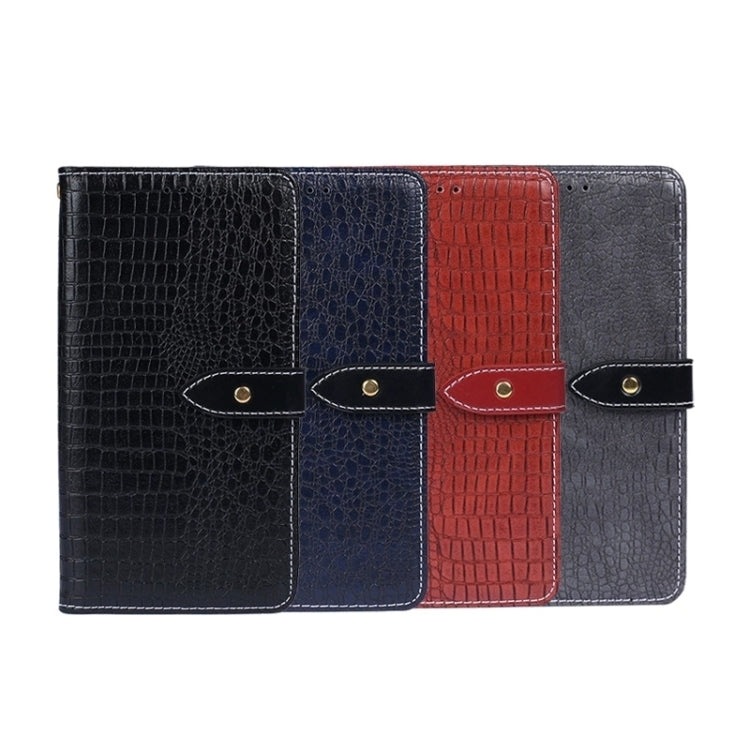 For Xiaomi Redmi Note 13 Pro 4G idewei Crocodile Texture Leather Phone Case(Red) - Xiaomi Cases by idewei | Online Shopping South Africa | PMC TechLife | Buy Now Pay Later Mobicred
