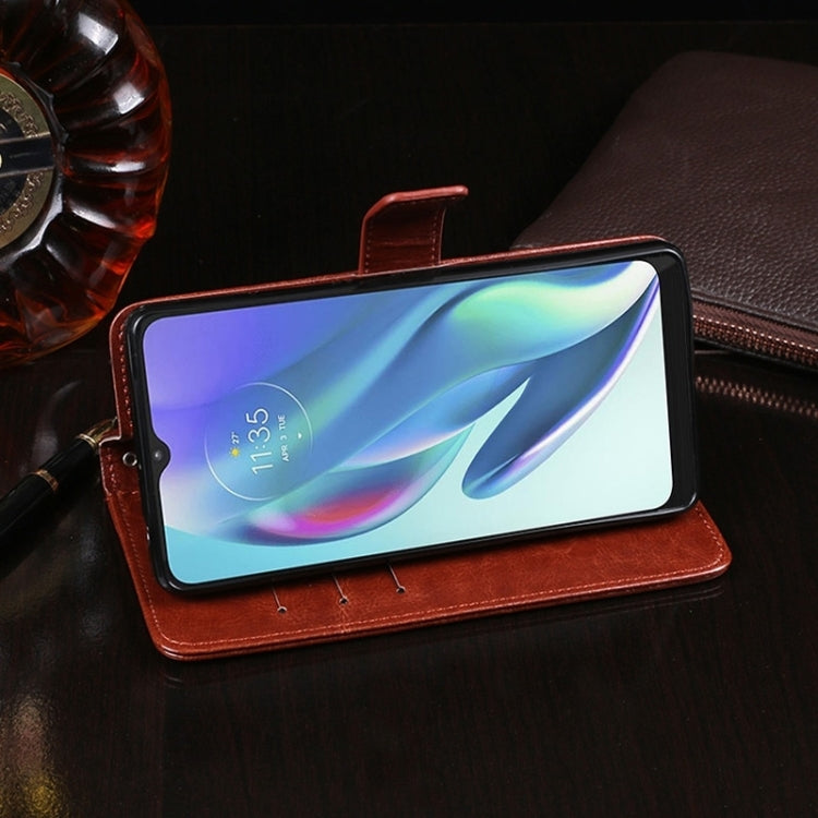 For vivo X100 Pro idewei Crazy Horse Texture Leather Phone Case(Yellow) - free shipping - PMC Jewellery - Order now!