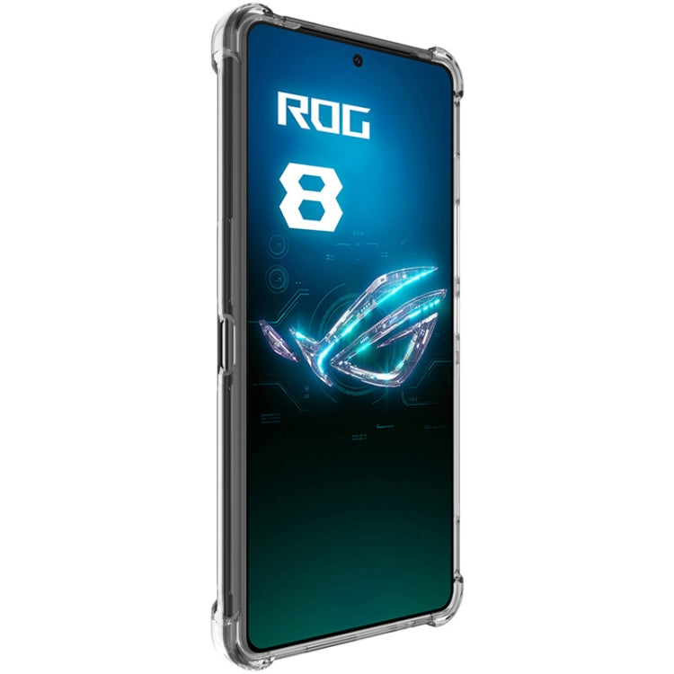 For Asus ROG Phone 8 / 8 Pro imak Shockproof Airbag TPU Phone Case(Transparent) - ASUS Cases by imak | Online Shopping South Africa | PMC TechLife | Buy Now Pay Later Mobicred