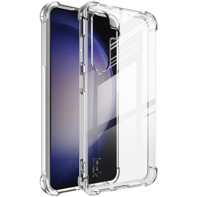 For Samsung Galaxy S24+ 5G imak Shockproof Airbag TPU Phone Case(Transparent) - free shipping - PMC Jewellery - Order now!
