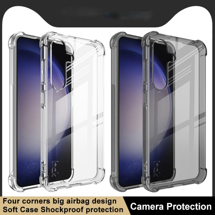For Samsung Galaxy S24+ 5G imak Shockproof Airbag TPU Phone Case(Transparent) - free shipping - PMC Jewellery - Order now!