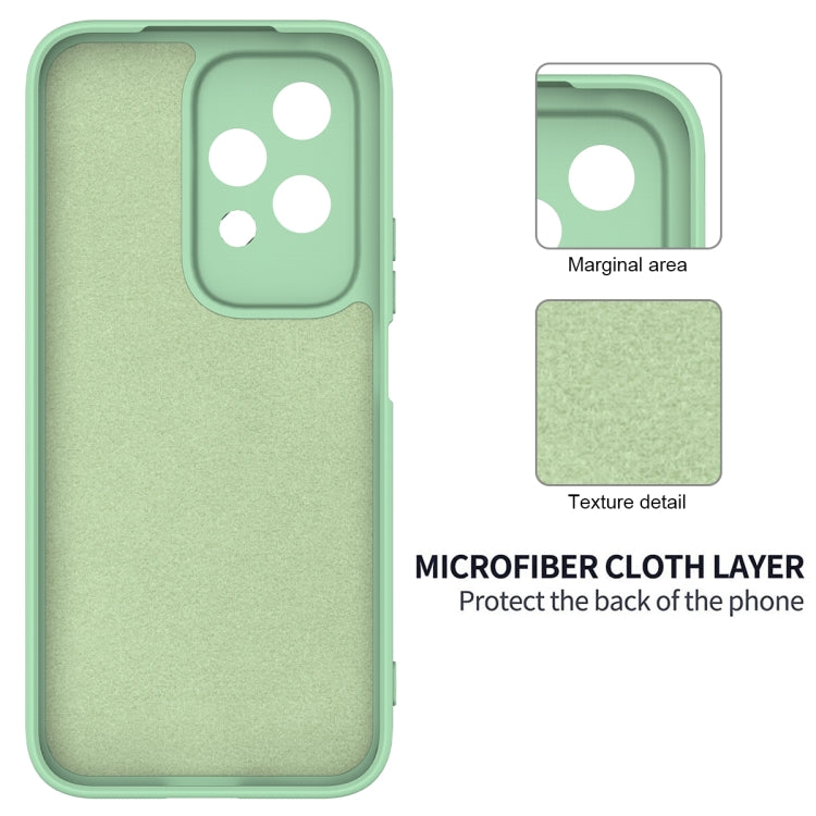 For Honor 200 Lite Global Solid Color Liquid Silicone Dropproof Full Coverage Phone Case(Green) - free shipping - PMC TechLife - Order now!