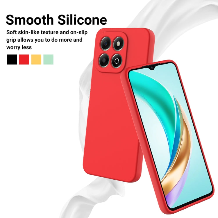 For Honor X6b 4G Solid Color Liquid Silicone Dropproof Full Coverage Phone Case(Red) - free shipping - PMC TechLife - Order now!
