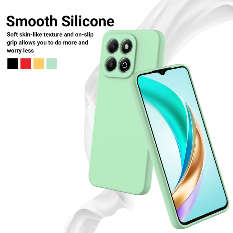 For Honor X6b 4G Solid Color Liquid Silicone Dropproof Full Coverage Phone Case(Green) - free shipping - PMC TechLife - Order now!