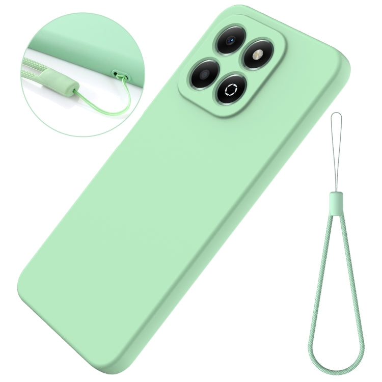 For Honor X6b 4G Solid Color Liquid Silicone Dropproof Full Coverage Phone Case(Green) - free shipping - PMC TechLife - Order now!