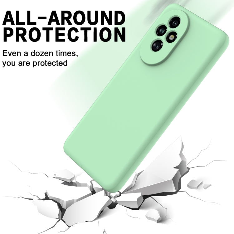 For Honor 200 Pro Solid Color Liquid Silicone Dropproof Full Coverage Phone Case(Green) - free shipping - PMC TechLife - Order now!
