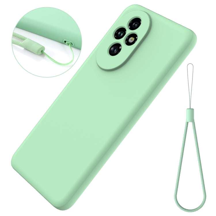 For Honor 200 Pro Solid Color Liquid Silicone Dropproof Full Coverage Phone Case(Green) - free shipping - PMC TechLife - Order now!