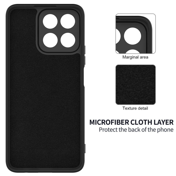 For Honor X7c / Play 200 Plus Solid Color Liquid Silicone Dropproof Full Coverage Phone Case(Black) - free shipping - PMC TechLife - Order now!