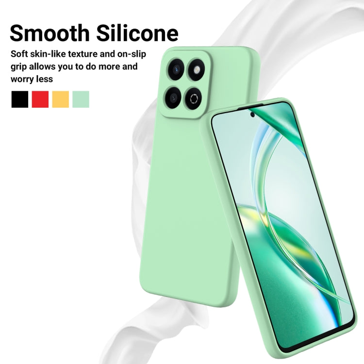 For Honor X7c / Play 200 Plus Solid Color Liquid Silicone Dropproof Full Coverage Phone Case(Green) - free shipping - PMC TechLife - Order now!