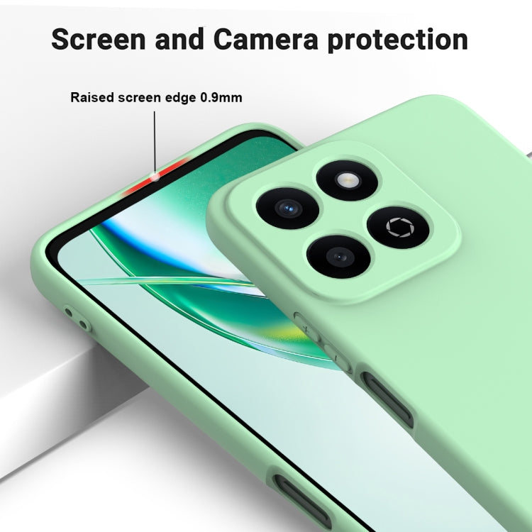For Honor X7c / Play 200 Plus Solid Color Liquid Silicone Dropproof Full Coverage Phone Case(Green) - free shipping - PMC TechLife - Order now!