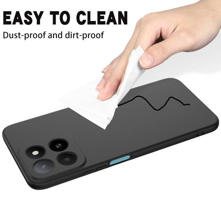 For Honor X5b / X5b Plus Solid Color Liquid Silicone Dropproof Full Coverage Phone Case(Black) - free shipping - PMC TechLife - Order now!
