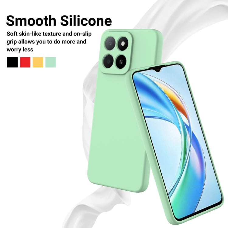 For Honor X5b / X5b Plus Solid Color Liquid Silicone Dropproof Full Coverage Phone Case(Green) - free shipping - PMC TechLife - Order now!