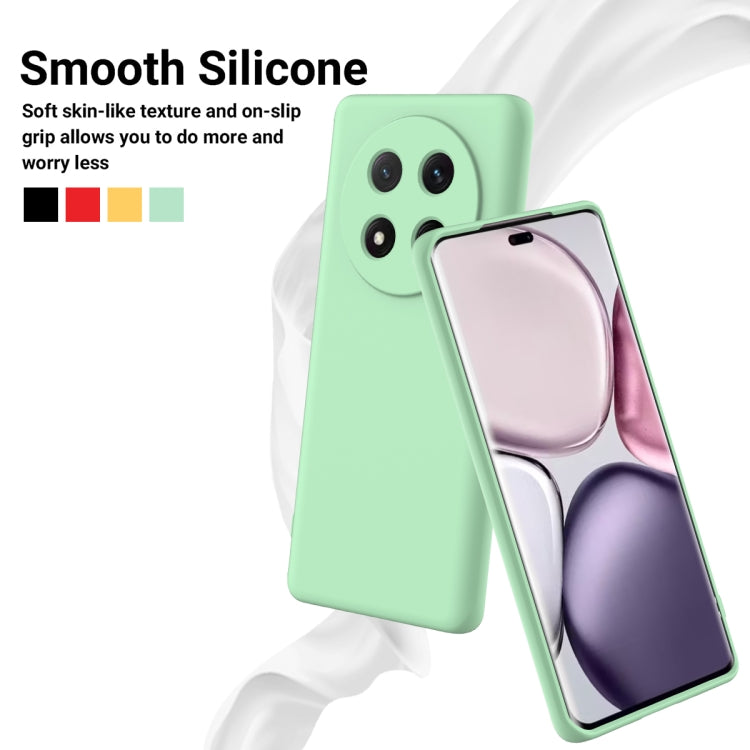 For Honor X9c / X60 Pro 5G Solid Color Liquid Silicone Dropproof Full Coverage Phone Case(Green) - free shipping - PMC TechLife - Order now!