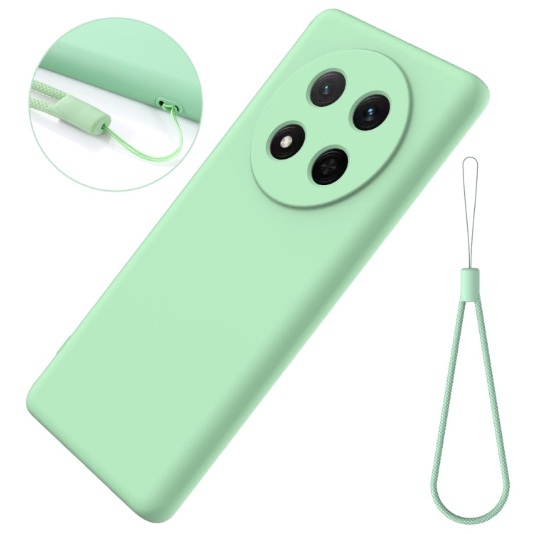 For Honor X9c / X60 Pro 5G Solid Color Liquid Silicone Dropproof Full Coverage Phone Case(Green) - free shipping - PMC TechLife - Order now!