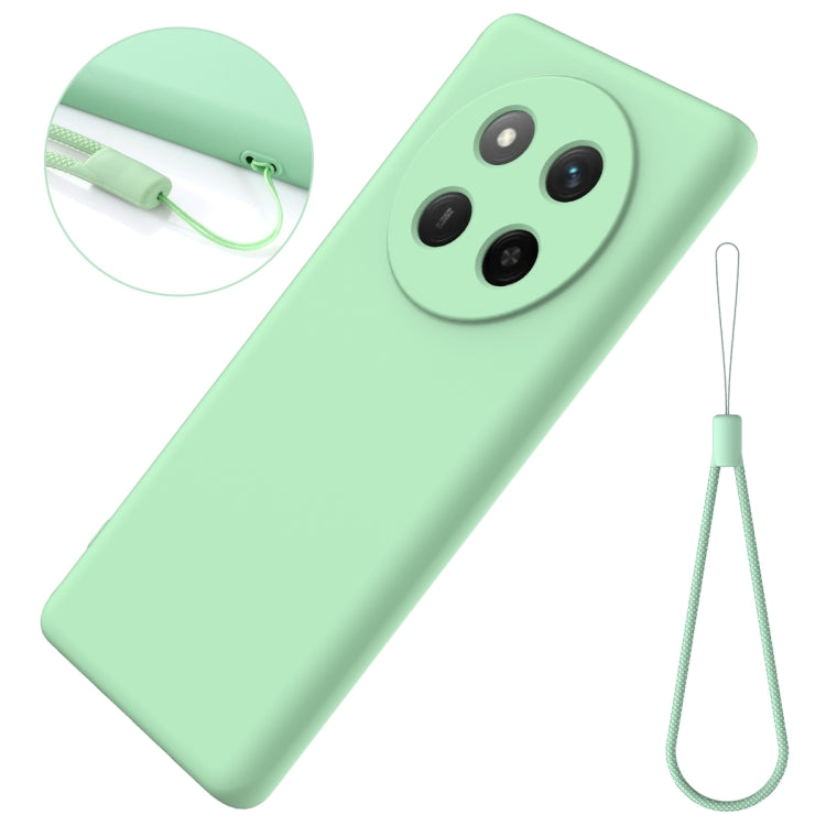 For Honor X60 Pro Solid Color Liquid Silicone Dropproof Full Coverage Phone Case(Green) - free shipping - PMC TechLife - Order now!