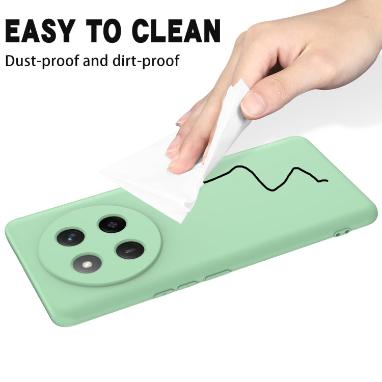 For Honor X60 Pro Solid Color Liquid Silicone Dropproof Full Coverage Phone Case(Green) - free shipping - PMC TechLife - Order now!