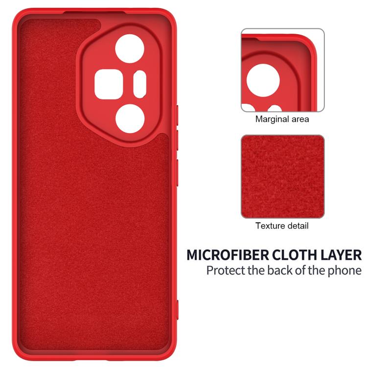 For Honor 300 Ultra / 300 Pro Solid Color Liquid Silicone Dropproof Full Coverage Phone Case(Red) - free shipping - PMC TechLife - Order now!