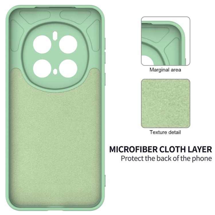 For Honor Magic7 Pro Solid Color Liquid Silicone Dropproof Full Coverage Phone Case(Green) - free shipping - PMC TechLife - Order now!