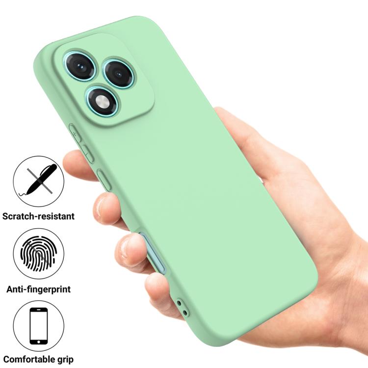 For Honor 400 Lite Global Solid Color Liquid Silicone Dropproof Full Coverage Phone Case(Green) - free shipping - PMC TechLife - Order now!