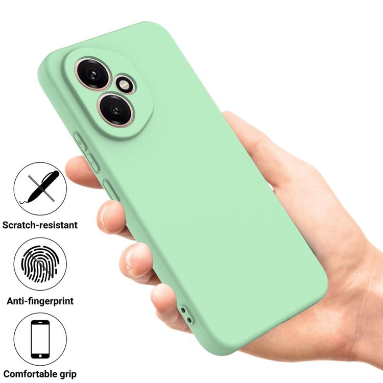 For Honor 400 Global 156.5mm Solid Color Liquid Silicone Dropproof Full Coverage Phone Case(Green) - free shipping - PMC TechLife - Order now!