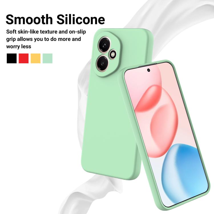 For Honor 400 Global 156.5mm Solid Color Liquid Silicone Dropproof Full Coverage Phone Case(Green) - free shipping - PMC TechLife - Order now!