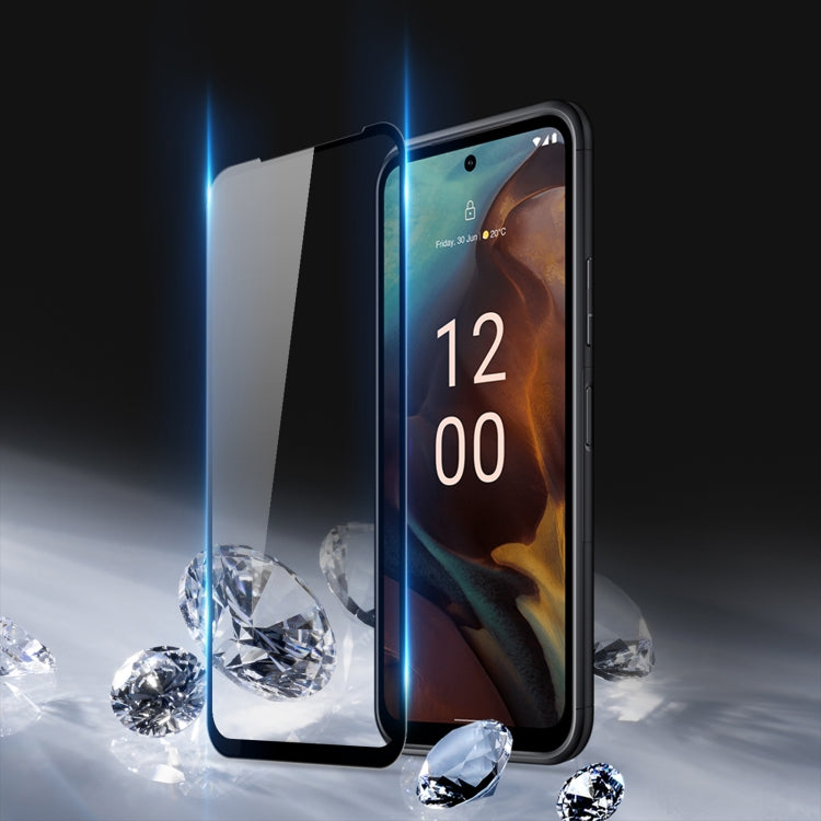 For Nokia XR21 10pcs DUX DUCIS 0.33mm 9H Medium Alumina Tempered Glass Film - free shipping - PMC Jewellery - Order now!