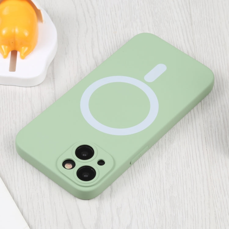 For iPhone 15 Plus Liquid Silicone Magsafe Phone Case(Green) - iPhone 15 Plus Cases by PMC TechLife | Online Shopping South Africa | PMC TechLife