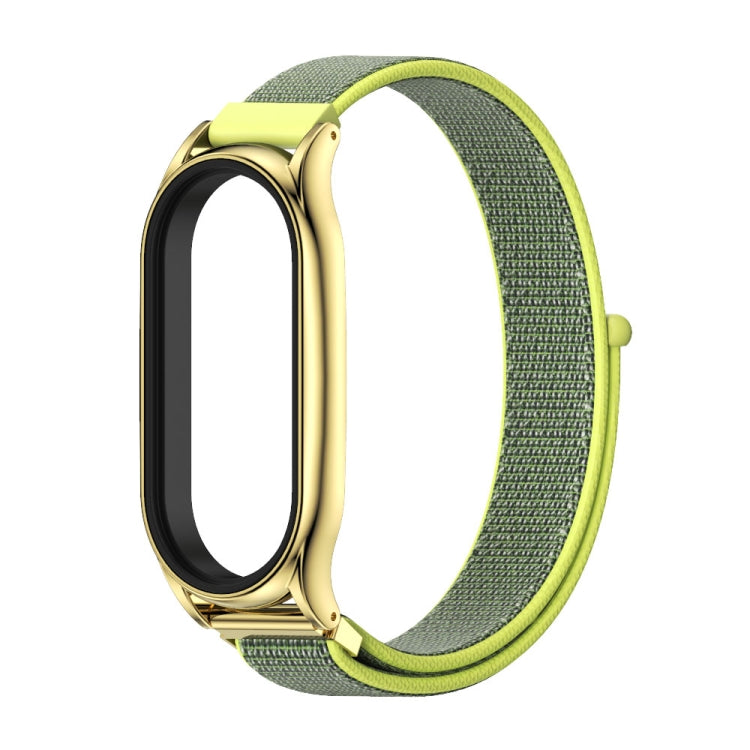 For Xiaomi Mi Band 8 Mijobs Plus Case Breathable Nylon Loop Watch Band(Bright Yellow) - free shipping - PMc TechLife - Order now!