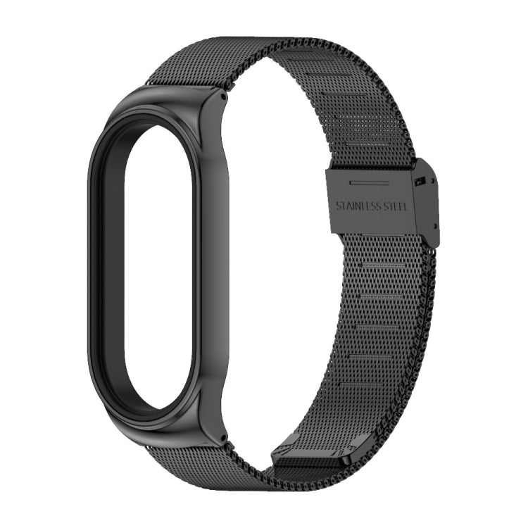 For Xiaomi Mi Band 8 Mijobs CS Case Milan Buckle Metal Watch Band(Black) - free shipping - PMc TechLife - Order now!