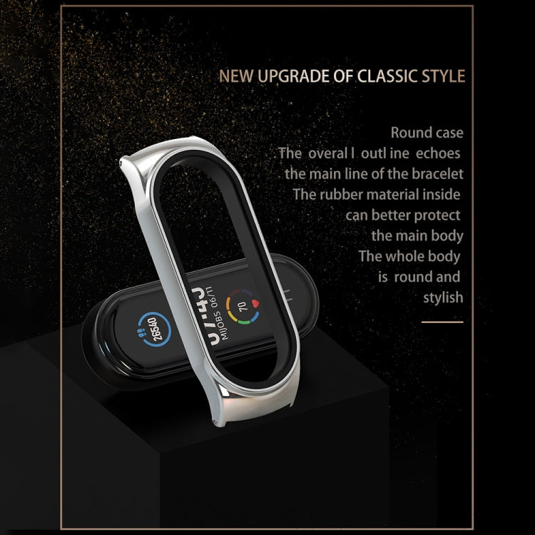 For Xiaomi Mi Band 8 Mijobs CS Case Milan Buckle Metal Watch Band(Rose Gold) - free shipping - PMc TechLife - Order now!
