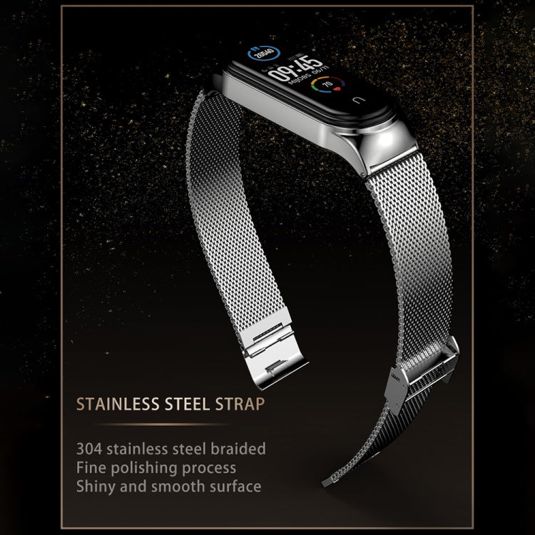 For Xiaomi Mi Band 8 Mijobs CS Case Milan Buckle Metal Watch Band(Black) - free shipping - PMc TechLife - Order now!