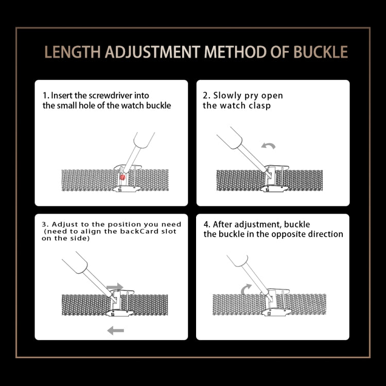 For Xiaomi Mi Band 8 Mijobs CS Case Milan Buckle Metal Watch Band(Black) - free shipping - PMc TechLife - Order now!