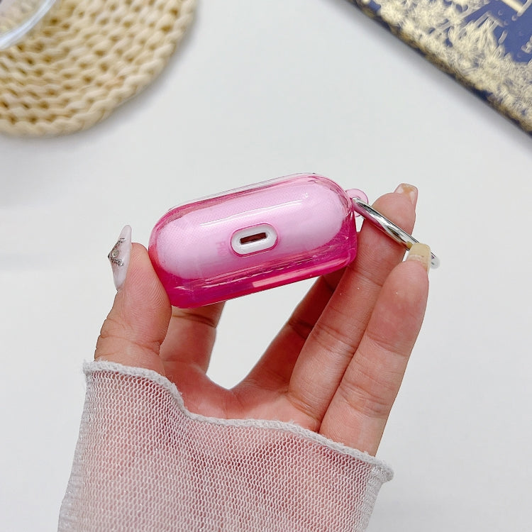 For AirPods Pro Silver Foil Epoxy Bluetooth Earphone Protective Case(Purple) - For AirPods Pro by PMC Jewellery | Online Shopping South Africa | PMC Jewellery | Buy Now Pay Later Mobicred