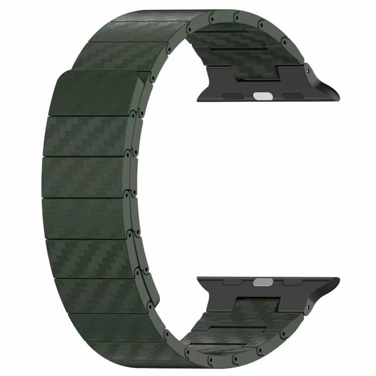For Apple Watch SE 2023 44mm Carbon Fiber Magnetic Loop Watch Band(Midnight Blue) - free shipping - PMC TechLife - Order now!