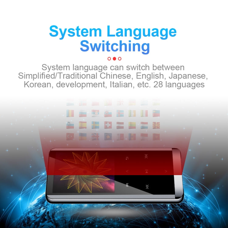 JNN M13 1.8 Inch LCD Screen Touch HiFi MP3 Player, Memory:64GB(With Bluetooth) - free shipping - PMC TechLife - Order now!