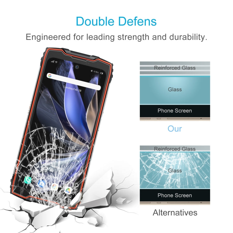 For Blackview BV9300 Pro 10pcs 0.26mm 9H 2.5D Tempered Glass Film - For Blackview by PMC TechLife | Online Shopping South Africa | PMC TechLife | Buy Now Pay Later Mobicred